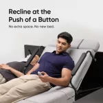 Frido Smart Recliner Mattress | Remote-Controlled Adjustable Memory Foam Mattress for Elderly, Recovery & Home Care - Image 2