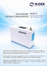 Nidek MICRA 5 Mini Portable Oxygen Concentrator