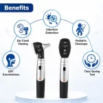 Heine Mini 3000 Otoscope with Handle – ENT Diagnostic Ear Examination Instrument - Image 3