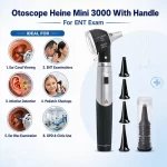 Heine Mini 3000 Otoscope with Handle – ENT Diagnostic Ear Examination Instrument - Image 2