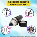 Outer Woods Insulin Cooler Bottle with Insulated Cover (3 months warranty) - Image 3
