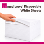 Meditrove Disposable White Sheets ( 31X72 )