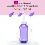 Meditrove Nasal Irrigation & Sinus Rinse Bottle – 300 mL