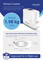 Oxymed P2 Portable Oxygen Concentrator - Image 2